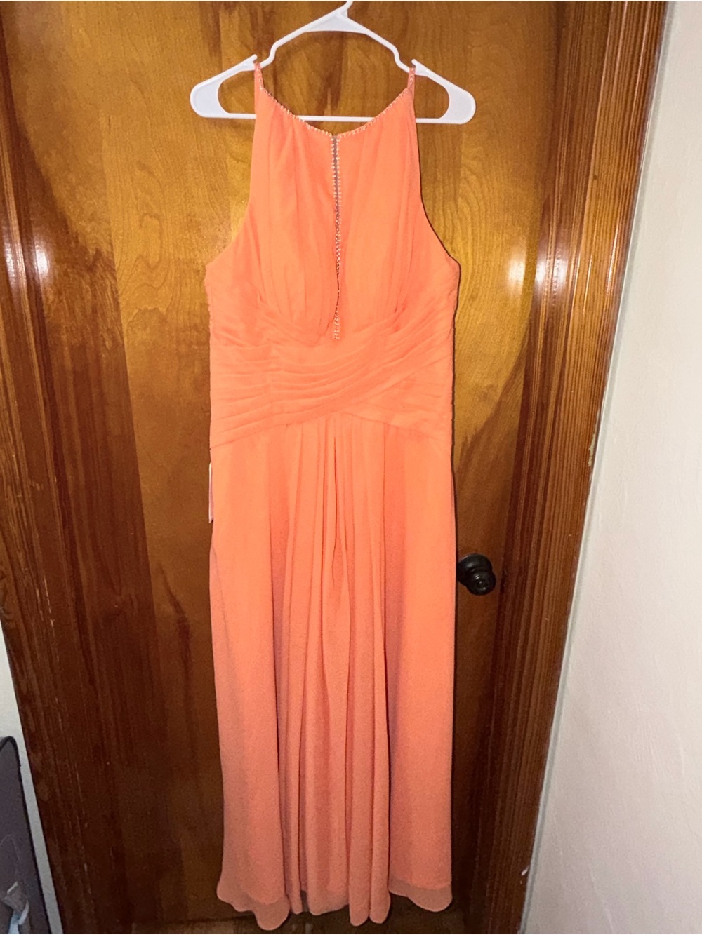 Sleeveless Chiffon Evening Dress